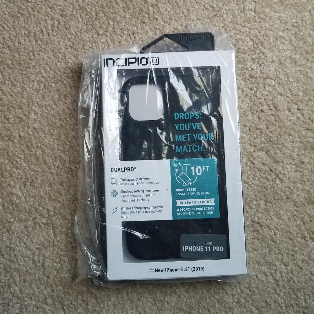 INCIPIO Dualpro iPhone 11 Pro Phone Cover Case NWT - Picture 3 of 5